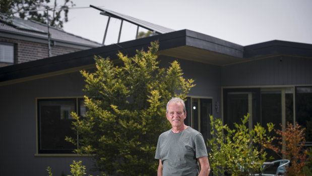 David Green is one of a growing number of Australians who've installed rooftop solar panels.