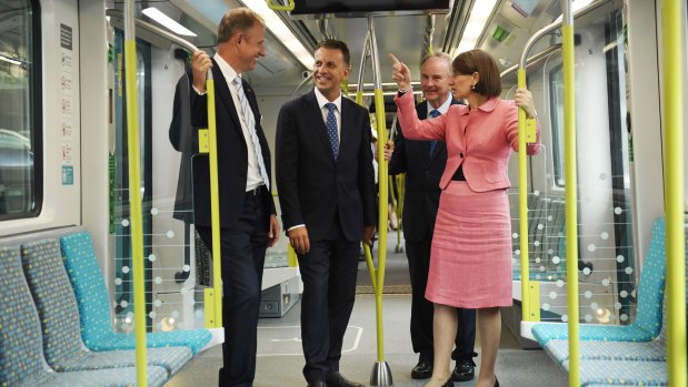 The driverless metro trains are due to start regular passenger services in May. 