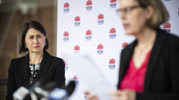 Premier Gladys Berejiklian said NSW was trying to strike the right balance with COVID advice. 