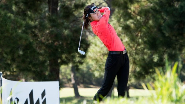 Amatuer golfer Grace Kim chose Queanbeyan over Adelaide to help her prepare for life as a professional.