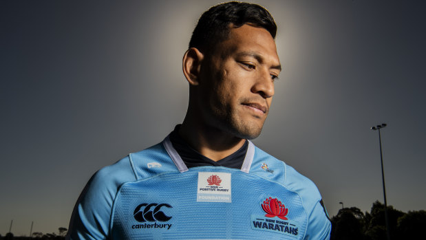 A point to prove: Obstacles galvanised Folau, according to his coach and others. 