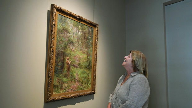 Treena Cooper inherited a rare and precious painting from her father: Frederick McCubbin’s What the Little Girl Saw in the Bush.