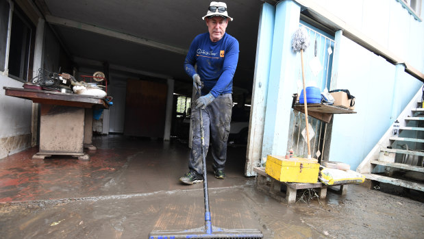 Townsville residents are cleaning up after recent flooding.