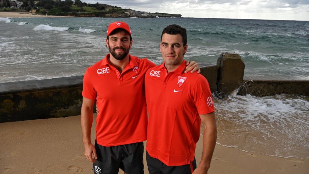 Paddy and Tom McCartin are about to play a grand final together for Sydney.