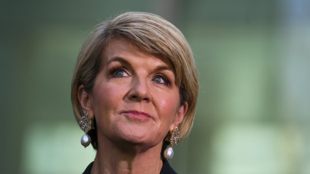 Julie Bishop has spoken out about sexism in politics.