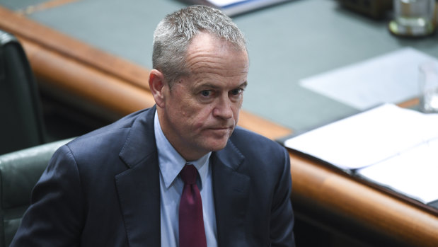 Bill Shorten faces three options on the Coalition's tax cut package.