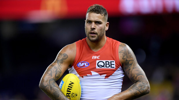 Lance Franklin will miss this weekend's match against Fremantle. 