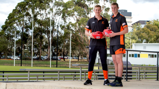 The Green brothers are suiting up alongside the Giants' next generation.