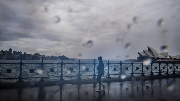 Sydney received more than 118 millimetres of rain on Wednesday.
