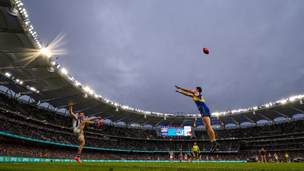 Optus Stadium in Perth was built under a public-private partnership.