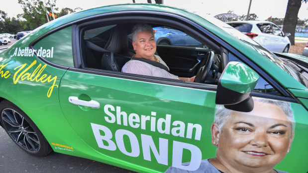 Morwell Nationals candidate Sheridan Bond is trying to unseat former colleague Russell Northe at the 2018 election. 