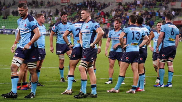 The Waratahs slumped to their third straight defeat on Friday in Melbourne.