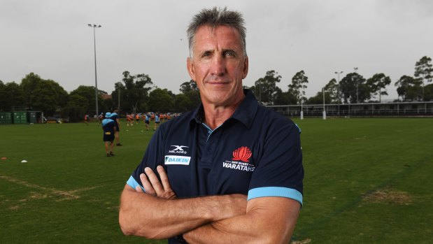 New Waratahs coach Rob Penney arrived in Australia on Wednesday. 
