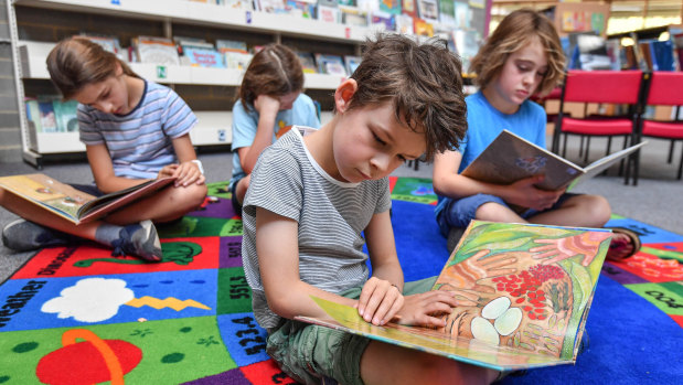 Teachers at Brunswick South West Primary School have made a concerted effort to find diverse books for their students. 