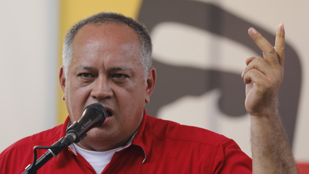 Socialist Party President Diosdado Cabello.
