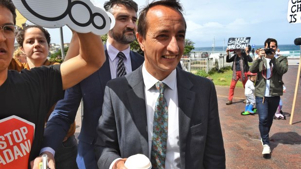 Liberal Wentworth Candidate Dave Sharma. The suggestion of moving Australia’s embassy in Israel from Tel Aviv to Jerusalem was a naked appeal to Jewish voters in the electorate.