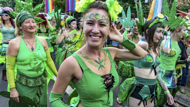 The Mardi Grass festival in Nimbin, which is targeted by police drug-driving detection units.