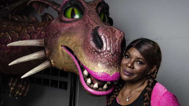Marcia Hines is the voice behind the dragon in Shrek the Musical.