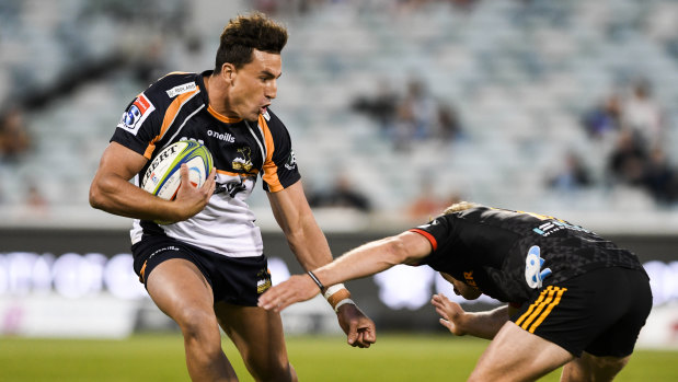 Complete package: Brumbies fullback Tom Banks is a contender for Israel Folau's fullback spot.