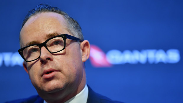 Alan Joyce: Despite the speculation, he isn't planning to go anywhere else anytime soon.