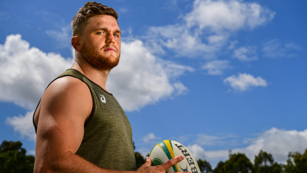 Lachie Swinton will make his Wallabies debut on Saturday at Suncorp Stadium.