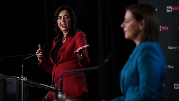 Audience delivers verdict in first Qld debate as leaders clash on jobs ...