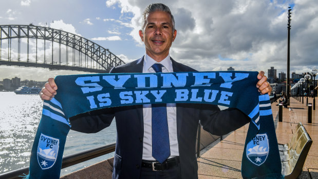 Cove favourite: Steve Corica has been announced as the new Sydney FC head coach.