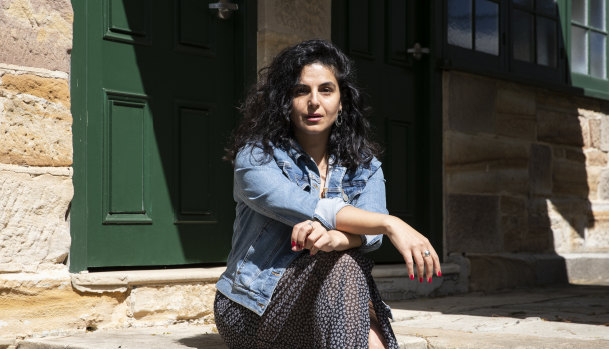 “It’s just a beautiful way to commemorate the end of lockdown, especially for western Sydney”: Here Out West writer and actor Nisrine Amine. 