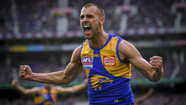 Dom Sheed's grand final heroics were greeted with taunts and abuse from some fans.