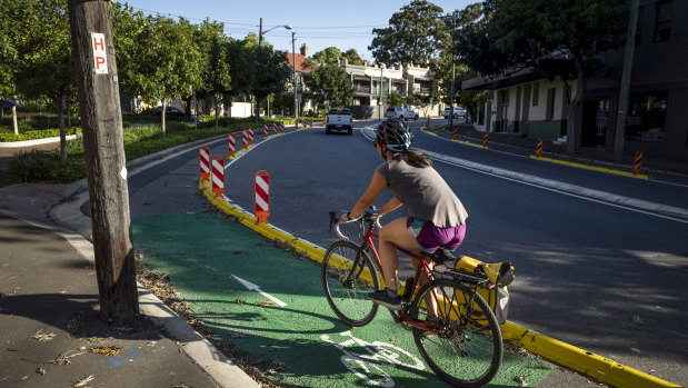 An independent safety audit commissioned by Transport for NSW found safety issues on the Bridge Road cycleway in Glebe.