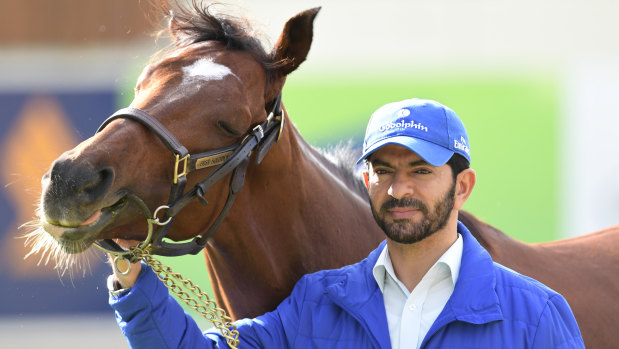Penalty free: Trainer Saeed bin Suroor with Best Solution.