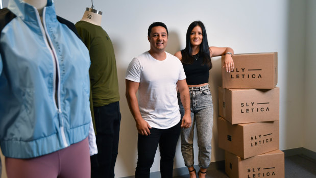 Simon and Yetta Rawadi ensure each influencer's clothing collection is different. 