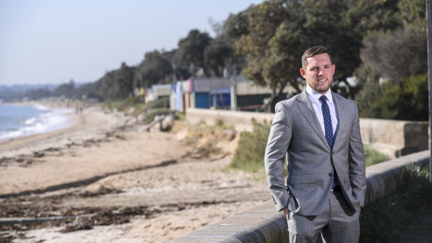 Mornington Peninsula mayor Sam Hearn is lobbying for new infrastructure projects, including a bay trail for European-style walking holidays. 