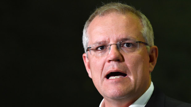 Australian Prime Minister Scott Morrison 