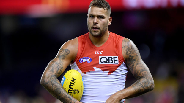Lance Franklin will miss this weekend's match against Geelong