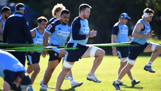 No fear: Jed Holloway says the Waratahs' lineout has its own strengths.