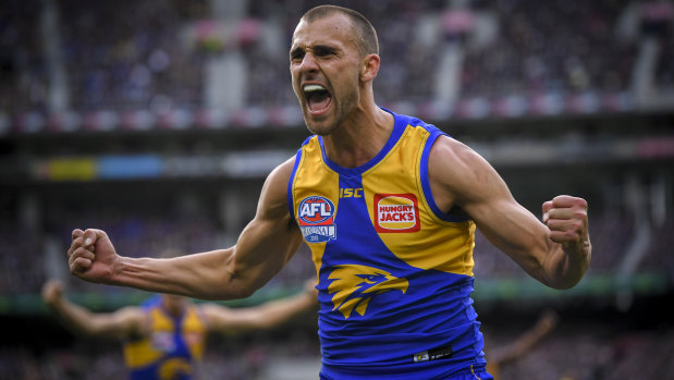 Dom Sheed's grand final heroics were greeted with taunts and abuse from some fans.