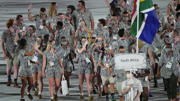 Athletes from South Africa.