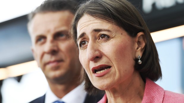 Premier Gladys Berejiklian accused Labor leader Michael Daley of being hypocritical. 