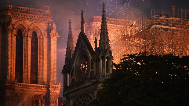 The fire at Notre Dame is now under control.