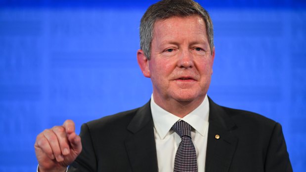 Australian Olympic Committee CEO Matt Carroll addressed the National Press Club in Canberra on Wednesday.