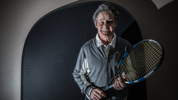 Reid Tennis Club president Terry Walker.