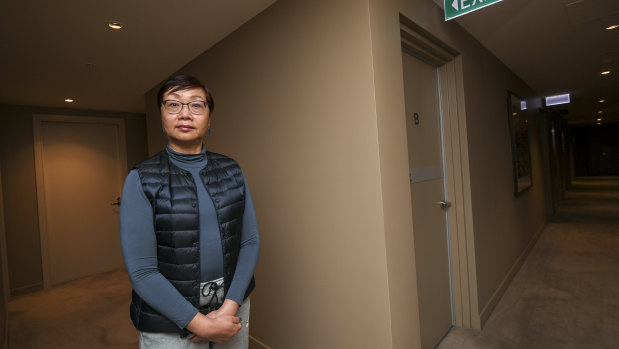 Accountant Lenna Tye bought in Freshwater Place for the security. 