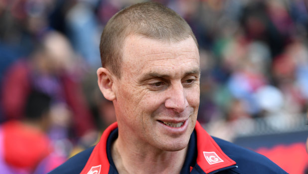 No fear: Melbourne coach Simon Goodwin says his side know exactly what they're up against when it comes to taking on Geelong in their elimination final.