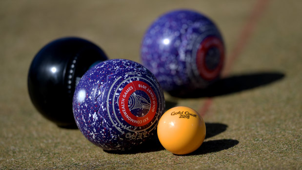 Lawn bowls at the Commonwealth Games.