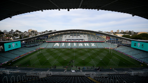 Condemned: Demolition work is set to start on Allianz Stadium in January.