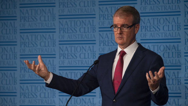 Michael Daley supports children taking the day off school to attend a climate change rally. 