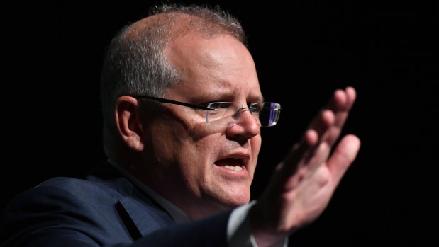 Prime Minister Scott Morrison says he is working on legal measures to outlaw the "indulgent and selfish practices" of protest groups that try to stop major resources projects.