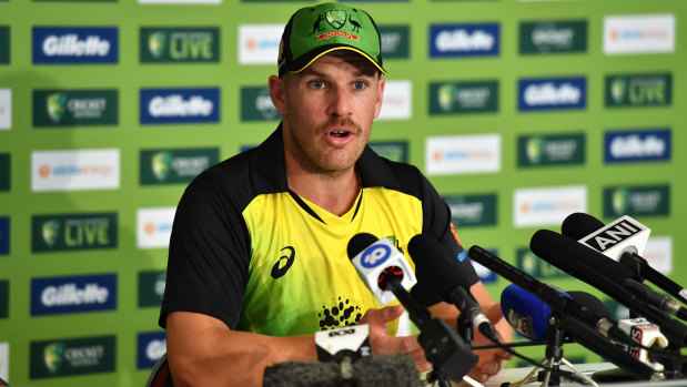 New toughness: Sledging isn't going to be a hallmark of Australia's strength, insists Aaron Finch.
