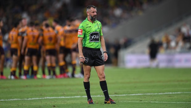 NRL referee Gavin Badger has not been offered a contract for 2021.